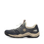 Rieker L0538-14 - Slipper (blau)