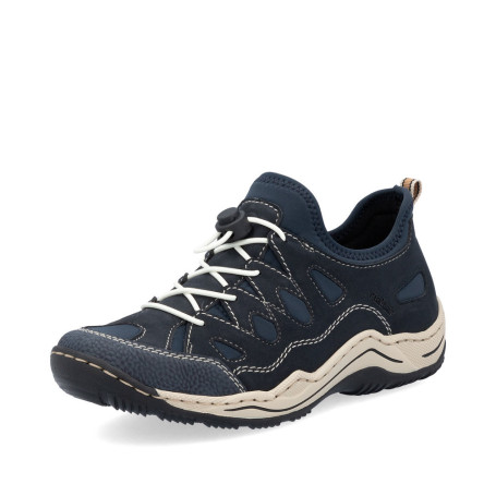 Rieker L0551-14 - Slipper (blau)