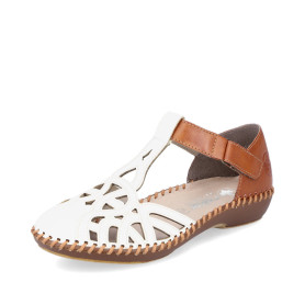 Rieker M1678-80 - Slipper (beige)