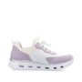 Rieker M6067-30 - Slipper (weiss-lila)