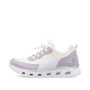 Rieker M6067-30 - Slipper (weiss-lila)