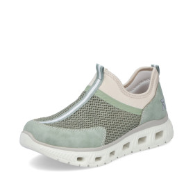 Rieker M6077-52 - Slipper (Grün)