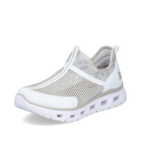 Rieker M6077-80 - Slipper (weiss)