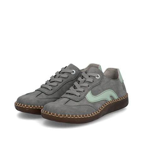 Rieker N2400-40 - Schnürschuhe (grau)