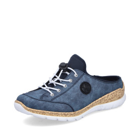 Rieker N4210-14 - Pantoletten (blau)