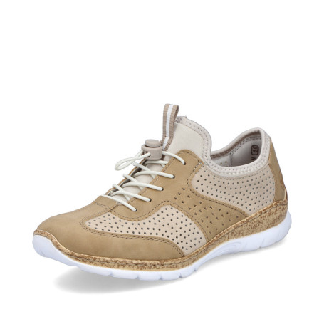Rieker N4245-60 - Slipper (beige)