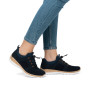 Rieker N4290-14 - Slipper (blau)