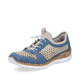 Rieker N42G6-90 - Sneaker (blau)