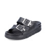 Rieker P1280-00 - Pantoletten (schwarz)