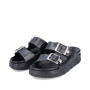Rieker P1280-00 - Pantoletten (schwarz)