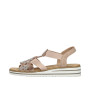 Rieker V0613-90 - Sandalen (rose)