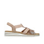 Rieker V0613-90 - Sandalen (rose)
