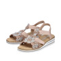 Rieker V0613-90 - Sandalen (rose)