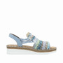 Rieker V1241-91 - Sandalen (blau)