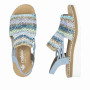 Rieker V1241-91 - Sandalen (blau)