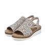 Rieker V1246-62 - Sandalen (beige)