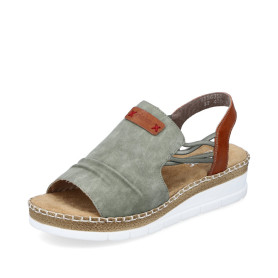 Rieker V1261-52 - Sandalen (Grün)