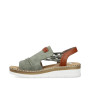 Rieker V1261-52 - Sandalen (Grün)
