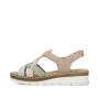Rieker V1269-90 - Sandalen (beige)