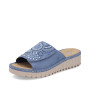 Rieker V1395-14 - Pantoletten (blau)
