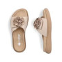 Rieker V1562-62 - Pantoletten (beige)
