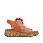 Rieker V1783-90 - Sandaletten (orange)