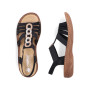 Rieker V2870-00 - Sandalen (schwarz)