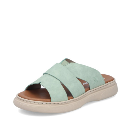Rieker V3089-52 - Pantoletten (Grün)