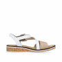 Rieker V3660-82 - Sandalen (weiss)