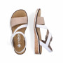 Rieker V3660-82 - Sandalen (weiss)