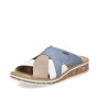 Rieker V3683-90 - Pantoletten (blau)