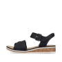 Rieker V3691-00 - Sandalen (schwarz)