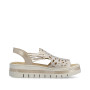 Rieker V4941-60 - Sandaletten (beige)