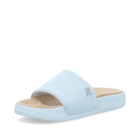 Rieker W3250-12 - Pantoletten (blau)