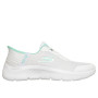 Skechers 124836-WMNT - Sneaker (weiss-mint)