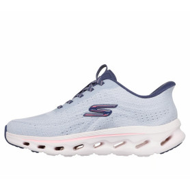 Skechers 125144-BLPK - Slipper (hell blau)