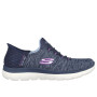 Skechers 149937-NVPR - Slipper (Blau-Lila)