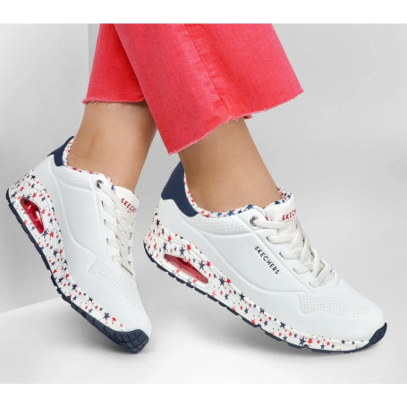 Skechers 177008-WRDB - Sneaker (weiss)