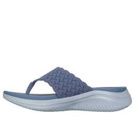 Skechers 119971-SLT - Skechers Damen Sandale Blau Ultra Flex 3.0 Rhythm Waves