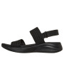 Skechers 119804-BBK - Skechers Damen Sandale Schwarz (Skechers Ultra Flex 3.0)