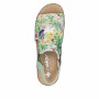 Rieker V1241-92 - Rieker Sandale Grün (Rieker Damen Sandalette Mint)