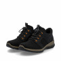 Rieker N32G4-00 - Rieker Damen Slipper Schwarz (Rieker Slipper mit Ready2GO & MemoSoft)