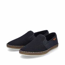 Rieker B5265-14 - Rieker Herren Slipper Blau