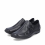Rieker L1751-00 - Rieker Slipper Schwarz (Rieker Damen Trotteur Leder)