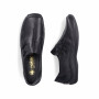 Rieker L1751-00 - Rieker Slipper Schwarz (Rieker Damen Trotteur Leder)