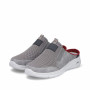 Rieker B7390-42 - Rieker Herren Pantoletten Grau (Rieker Sporty Clogs Grau)
