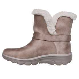 Skechers 168045-DKTP - Skechers Boots Beige (Skechers Slip-ins Relaxed Fit Easy Going Dreamers Move)