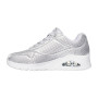 Skechers 177162-SIL - Skechers Damen Sneaker Hellgrau (Skechers Uno Disco Nite)