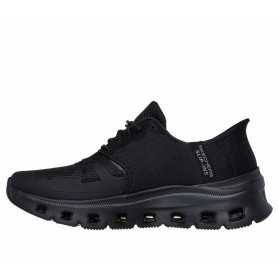 Skechers 150420-BBK - Skechers Damen Slipper Schwarz (Skechers Slip-ins Glide-Step Pro)