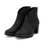 Rieker Y2553-00 - Rieker Damen Stiefeletten Schwarz (Rieker Ankle Boot mit Kurzschaft)